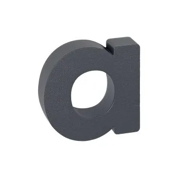 Domovní cedule RN.100LV.A.AL.AM písmeno "a" antracit Antracit