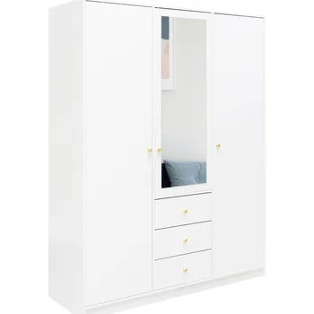 Šatní skříň Stolar Siena D3 Barva: bílá