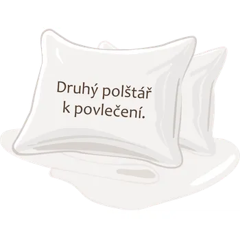 Povlečení Druhý polštář ke lněnému ložnímu povlečení Rozměr polštáře: 70x90cm