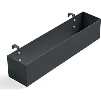 Úložný box Box na příslušenství k mobilnímu multifunkčnímu stolu TEAMWORK, antracitová