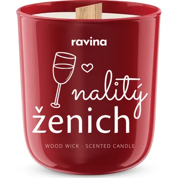 Svíčka Nalitý ženich - Ravina sójová svíčka