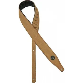 Kytarový popruh Gaucho Suede Three GST-663-LBR, Popruh na kytaru