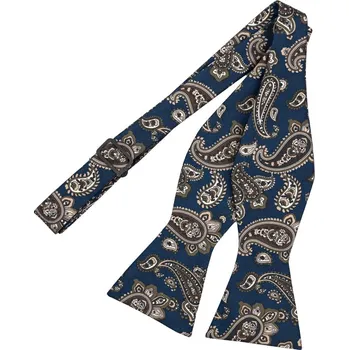 Motýlek Bubibubi Tmavomodrý vázací motýlek Morgan