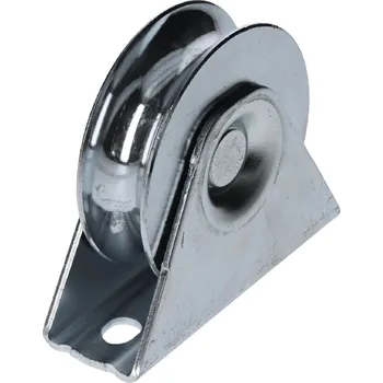 Pohon brány Pojezdové kolečko ø80 mm s konzolou s U drážkou ø20 mm pro kolejnicové brány