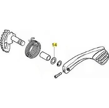 Yamaha Podložka č.14 90201154E900