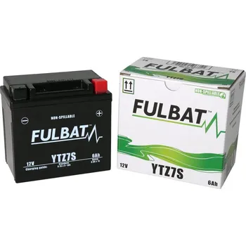 Motobaterie Fulbat Baterie YTZ7S 6Ah GEL - aktivovaná 700.550635