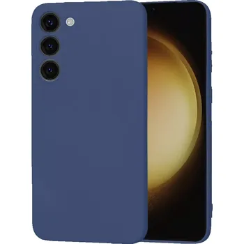 Pouzdro na mobilní telefon Kryt Samsung Galaxy S23 Plus Techsuit SoftFlex - navy blue