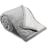 Prošívaná deka Ovečka 590g šedá/bílá 150x200