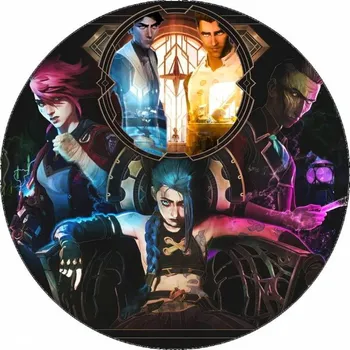 Jedlá dekorace na dort Jedlý papír Arcane (League of Legends) 19,5 cm