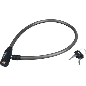 Visací zámek zámek na kolo - lanko, 600mm , Extol craft 9395 (Extol craft 9395)