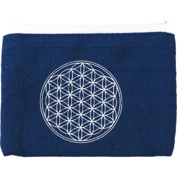 Peněženka Zippy Flower of Life modrá