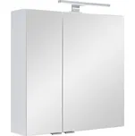 A-INTERIÉRY Zrcadlová skříňka závěsná s LED osvětlením Fabi W 60 ZS
