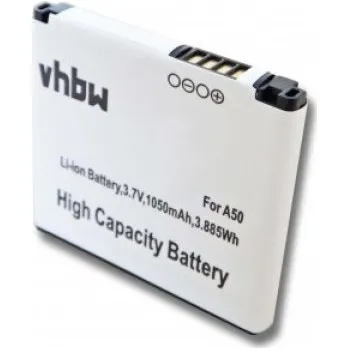 Příslušenství k chytrým hodinkám VHBW Baterie pro Garmin Nüvifone A50, 1050 mAh