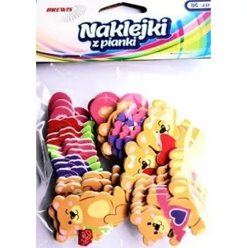 Set školních potřeb Naklejki z pianki Misie z sercem 36szt