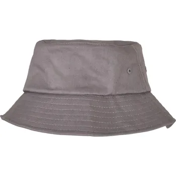 Čepice Dětská čepice Flexfit Cotton Twill Bucket bucket Flexfit šedá 2543538