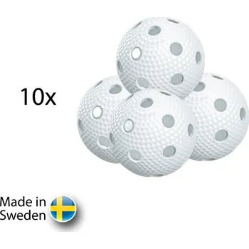 Salming míček aero ball white Bílý 1 ks