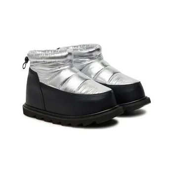 Dámské kozačky Polokozačky United Nude Zembla Bubble Bootie 10884141190 Stříbrná 41