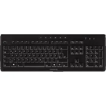 Klávesnice Klávesnice, Kabelová, Černá, USB QWERTZ (němčina) normální klávesy 105 x 18mm x 472mm Cherry