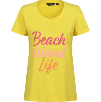 Dámské tričko REGATTA Dámské tričko M ŽLUTÁ
