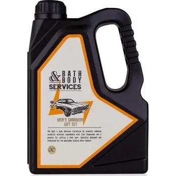 Sprchový gel SET koupelový BATH and BODY SERVICES " v plechovce na olej" ACCENTRA