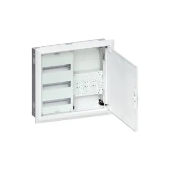 Rozvaděč Hager FWU32K1 Rozvaděč zapuštěný FWU IP30, tř. ochr.II, multimediální, 550x550x112, 36 mod. + MP, perf. dveře