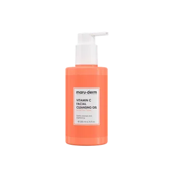 Sprchový gel maru.derm mycí gel na obličej s vitamínem C, 200 ml
