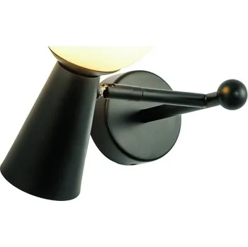 Nástěnné svítidlo ACA DECOR Nástěnné svítidlo KIMOLOS Black, 1xG9 + 1xGU10, IP20