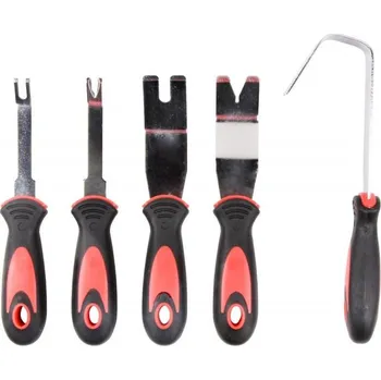 Nářadí pro automobil Sada na demontáž čalounických spon 5ks