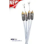 SUPRA PHONO 2RCA-SC AUDIO Anniversary 1,0m - Směrový RCA kabel pro gramofonové přístroje