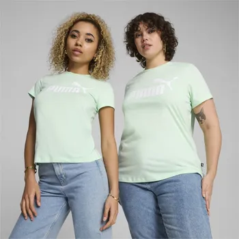 Dámské triko PUMA ESS LOGO TEE 586775-90 GREEN L