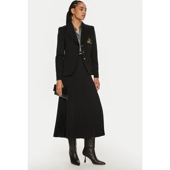 Dámská sukně Luisa Spagnoli Plisovaná sukně Filetto 541318 Černá Regular Fit S