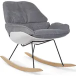 CHILDHOME Houpací křeslo White Grey