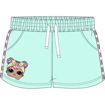 Dívčí kraťasy DOVOZ EU Dívčí šortky Lol Surprise mátové Velikost: 110