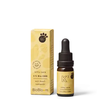 CBD Biobloom 3% Bio CBD olej pro kočky