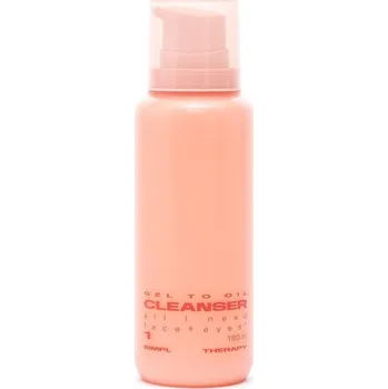 Přípravek na čištění pleti a oči Simpl Therapy - Gel To Oil Cleanser Čistící oleje 180 ml unisex