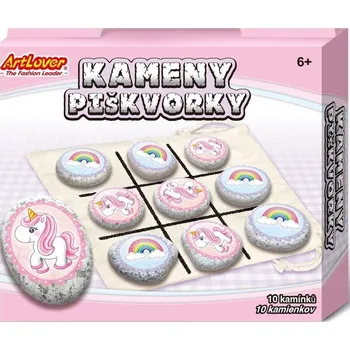 kreativní sada Kreativní sada Kameny/piškvorky - Jednorožci