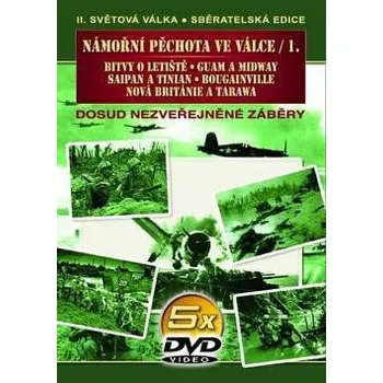 DVD film Námořní pěchota ve válce I. - 5DVD