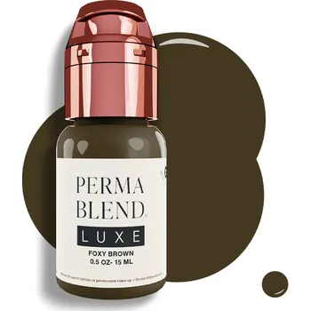 Tetovací barva PERMA BLEND LUXE - FOXY BROWN 15ML