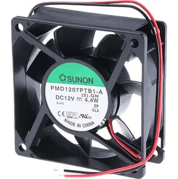 PC ventilátor SunonAxiální ventilátor 12 V DC DC, průtok vzduchu: 83.3m³/h 4.4W370mA, 70 x 70 x 25mm