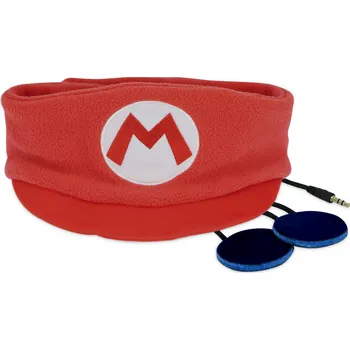 Sluchátka OTL Technologies Super Mario, červená