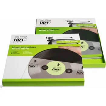 FLUX Hifi - Vinyl Record Sleeves 50 - Antistatické vnitřní obaly v sadě 50-ti kusů