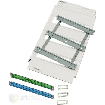 Elektroinstalační materiál Eaton KLV-2HWP-4PR Sada vnitřního vybavení rozvodnice KLV-24… bez dveří, do dutých stěn, bezšr.svork, 2 řady, 28 mod *178871