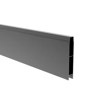 Plot UMAKOV Hliníková plná plotová výplň, 20 x 120 – 2,0 m – Antracit RAL 7016