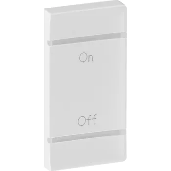 vypínač Valena LIFE kryt pro MYHONE 1modul. ON/OFF pravý barva bílá*755575 Legrand