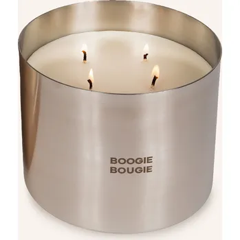 Svíčka Boogie Bougie Vonná Svíčka Dark Honey &Amp; Tobacco, stříbrná...