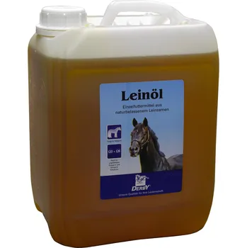 Krmivo pro koně Derby Olej lněný DERBY, 5 l