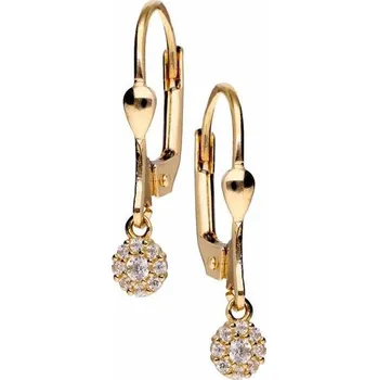 Náušnice Zlaton Náušnice žluté zlato 1.55g 000191005242