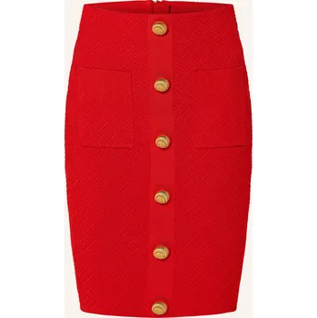 Dámská sukně Balmain Dámská Úpletová Sukně, červená, 34