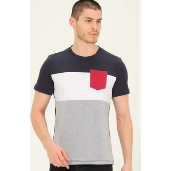 Pánské tričko Pánské tričko dewberry dewberry bílá | šedá | tmavě červená 1876372