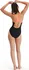 Dívčí plavky Speedo Girls' Medley Logo Swimsuit 81345817521 černé/oranžové